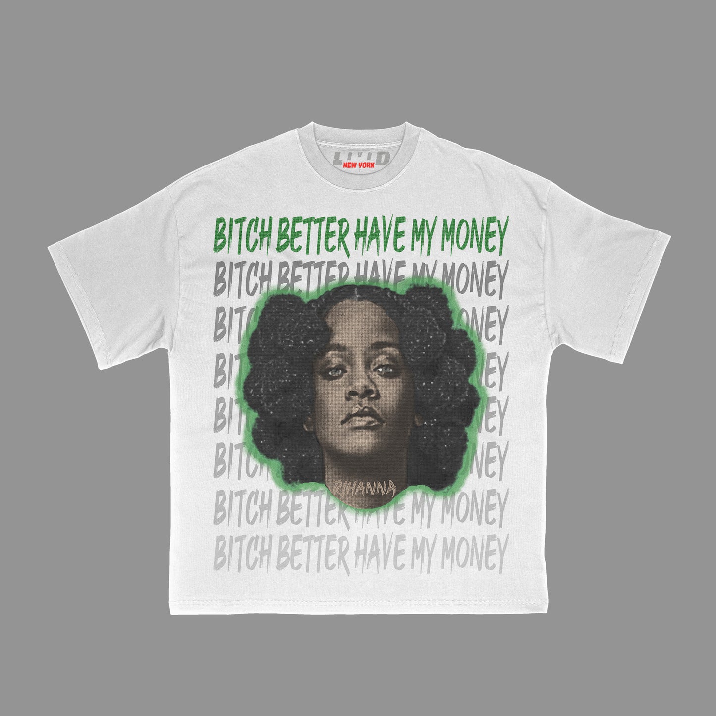Rihanna v2 Tee White (5 colors)
