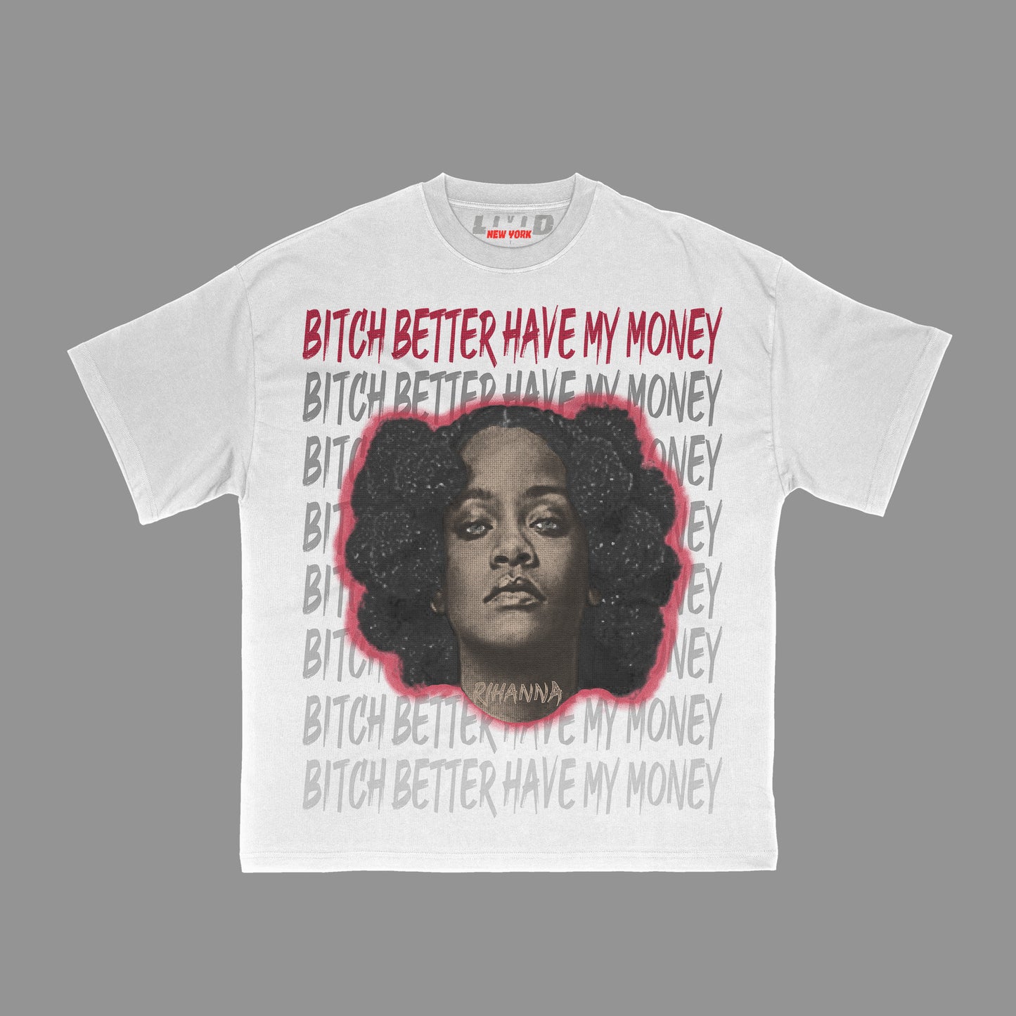 Rihanna v2 Tee White (5 colors)