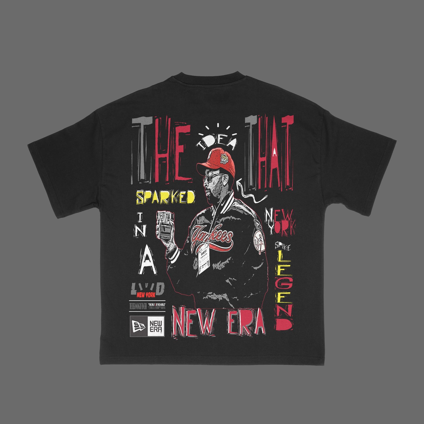 Spike Lee Yankee Tee (front & back print)