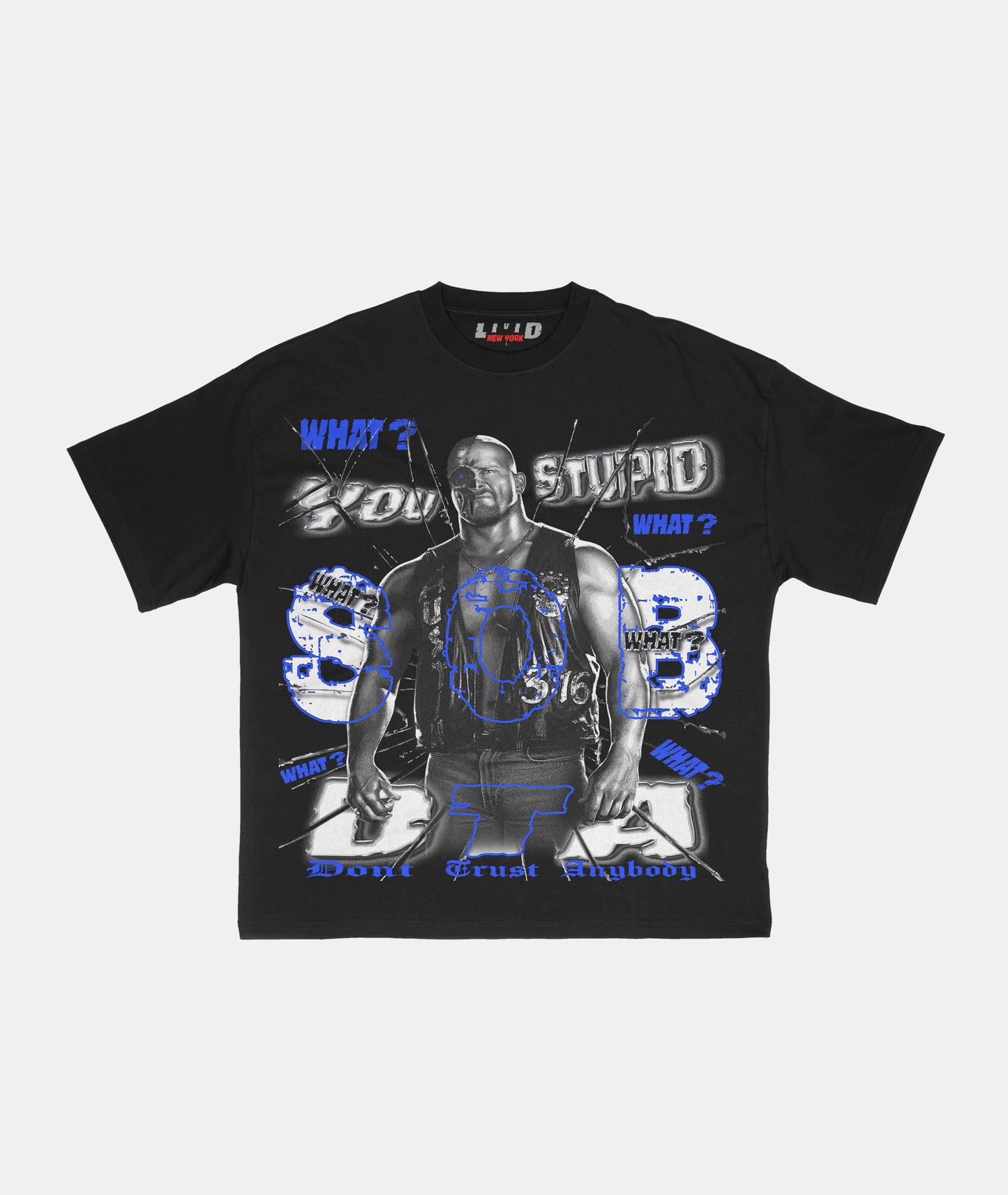 DTA Tee (black/royal)