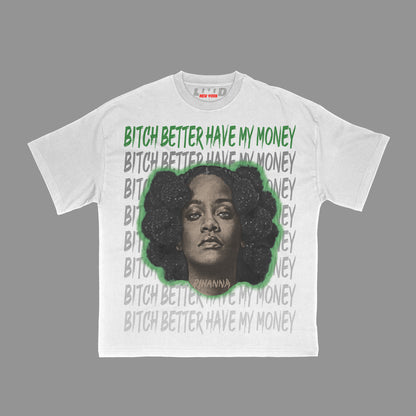 Rihanna v2 Tee White (5 colors)