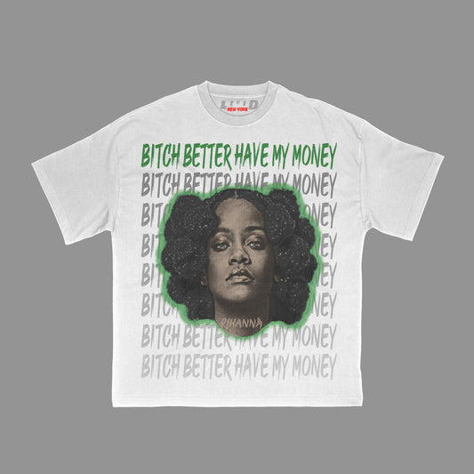 Rihanna v2 Tee White (5 colors)