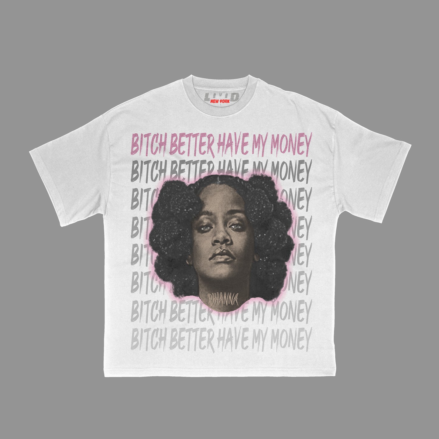 Rihanna v2 Tee White (5 colors)