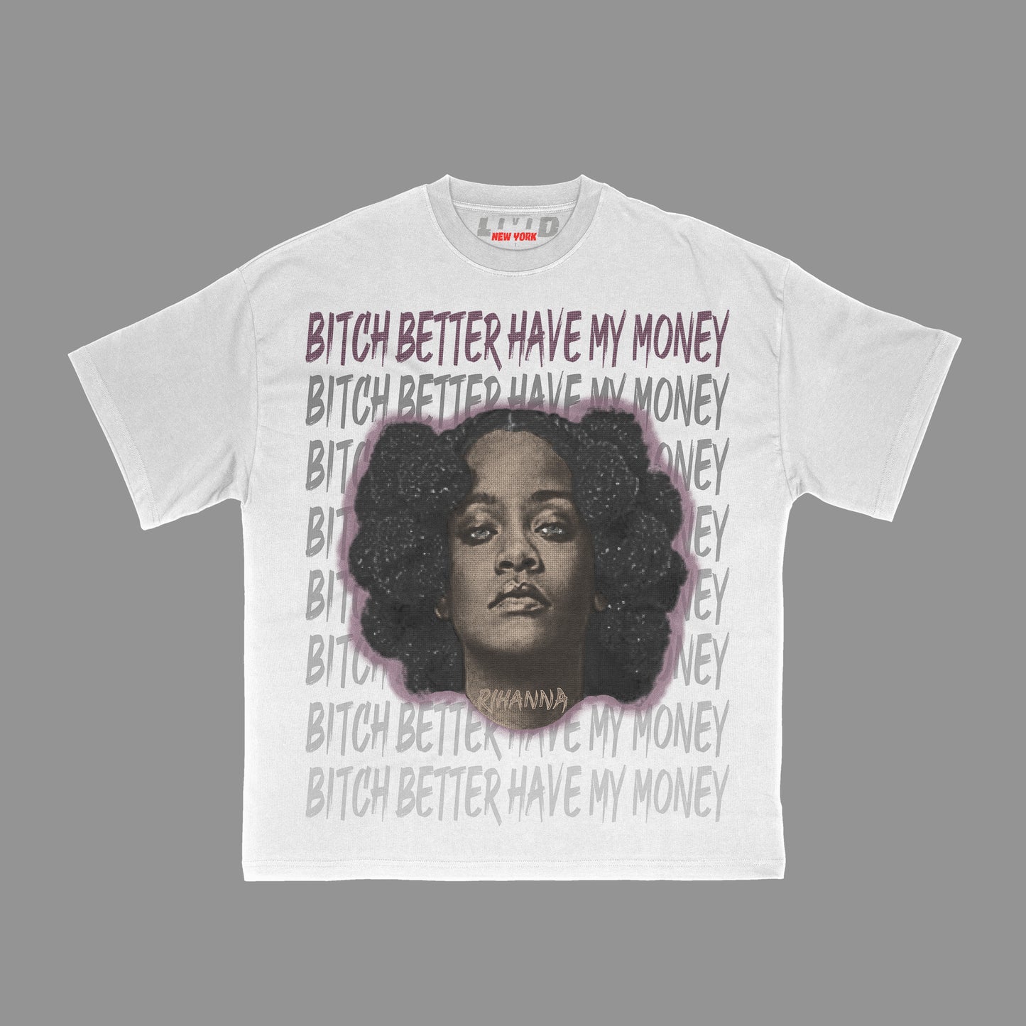 Rihanna v2 Tee White (5 colors)