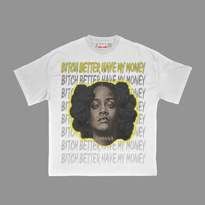 Rihanna v2 Tee White (5 colors)