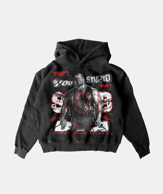 DTA Hoodie (black/red)