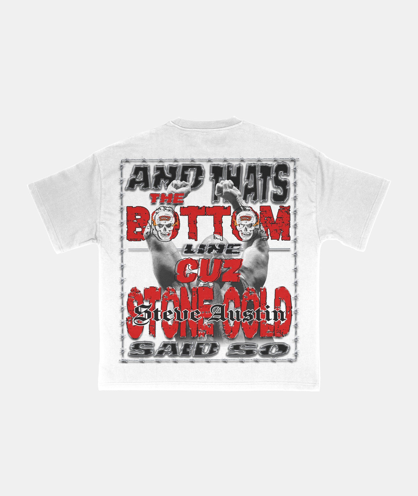 DTA Tee (white/red)