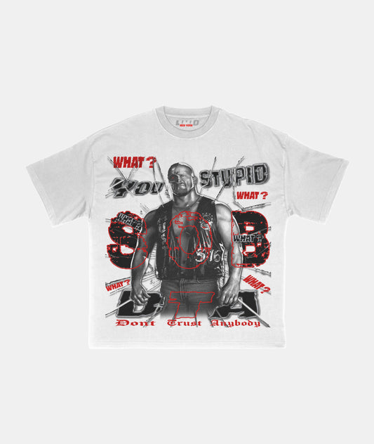 DTA Tee (white/red)